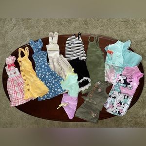 Girls 2t Summer Clothing Lot